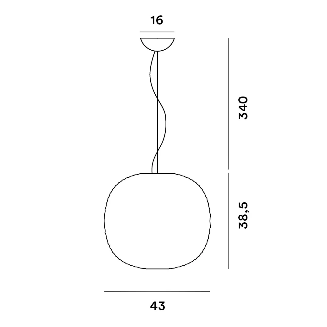 Gem - Foscarini - lampa wisząca – zdjęcie 6