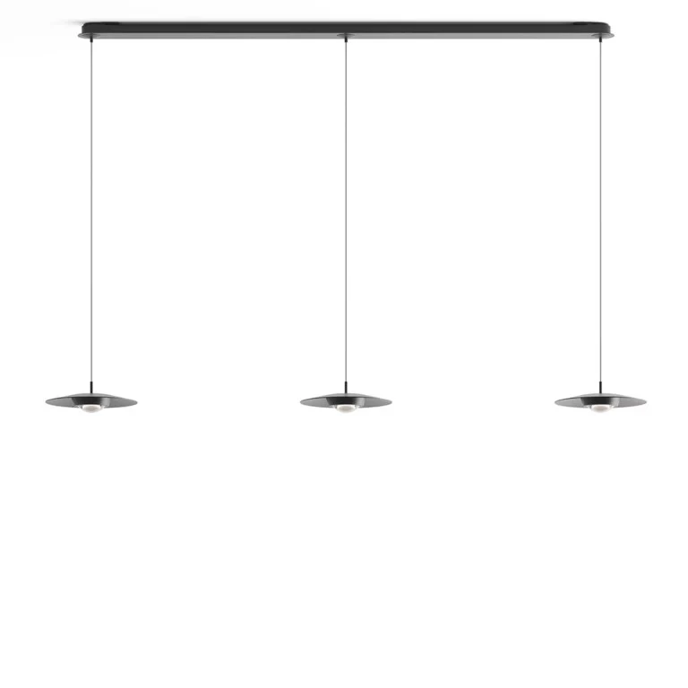 Koinè cluster A – 3 optyki - Luceplan - lampa wisząca
