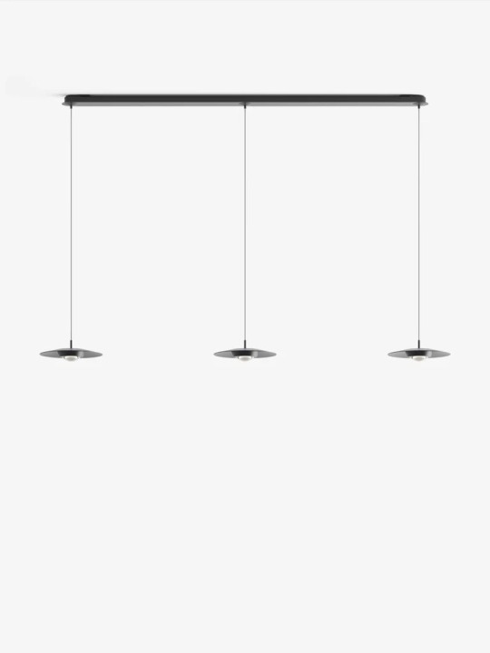 Koinè cluster A – 3 optyki - Luceplan - lampa wisząca – zdjęcie 3