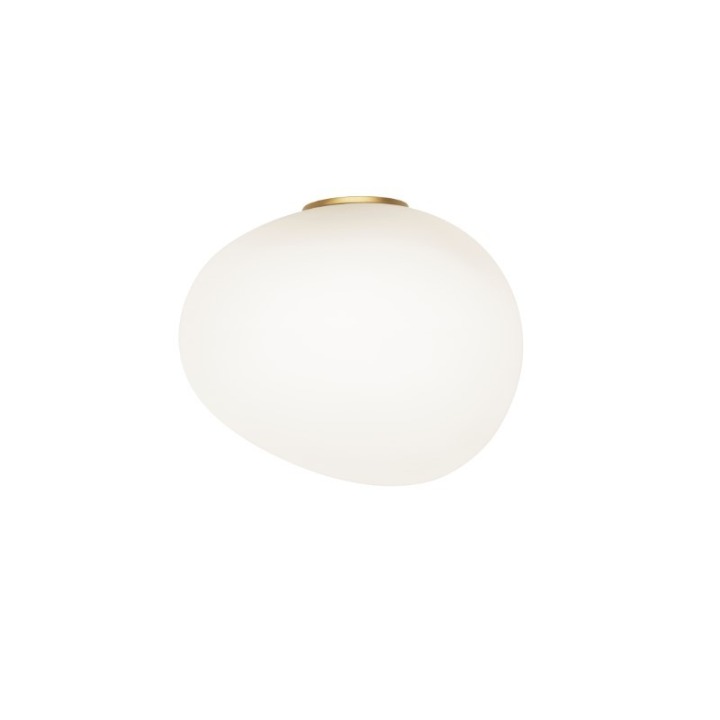Gregg Semi Media 1 - Foscarini - kinkiet – kolor Złoty (nr kat. FN1680151G_10)