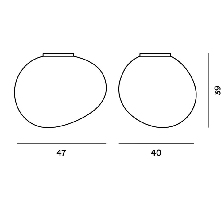 Gregg - Foscarini - plafon – zdjęcie 4