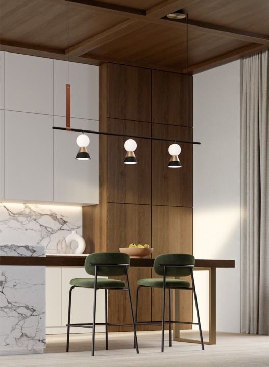 BŌZU S3 LN Sospensione - Masiero - lampa wisząca