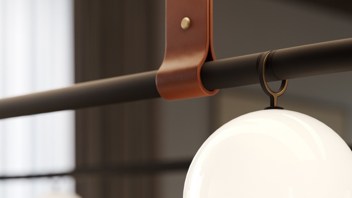 BŌZU S3 LN Sospensione - Masiero - lampa wisząca – zdjęcie 6