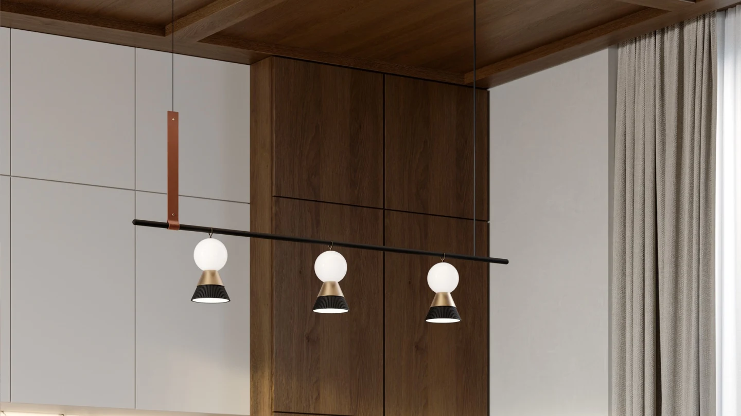 BŌZU S3 LN Sospensione - Masiero - lampa wisząca – zdjęcie 9