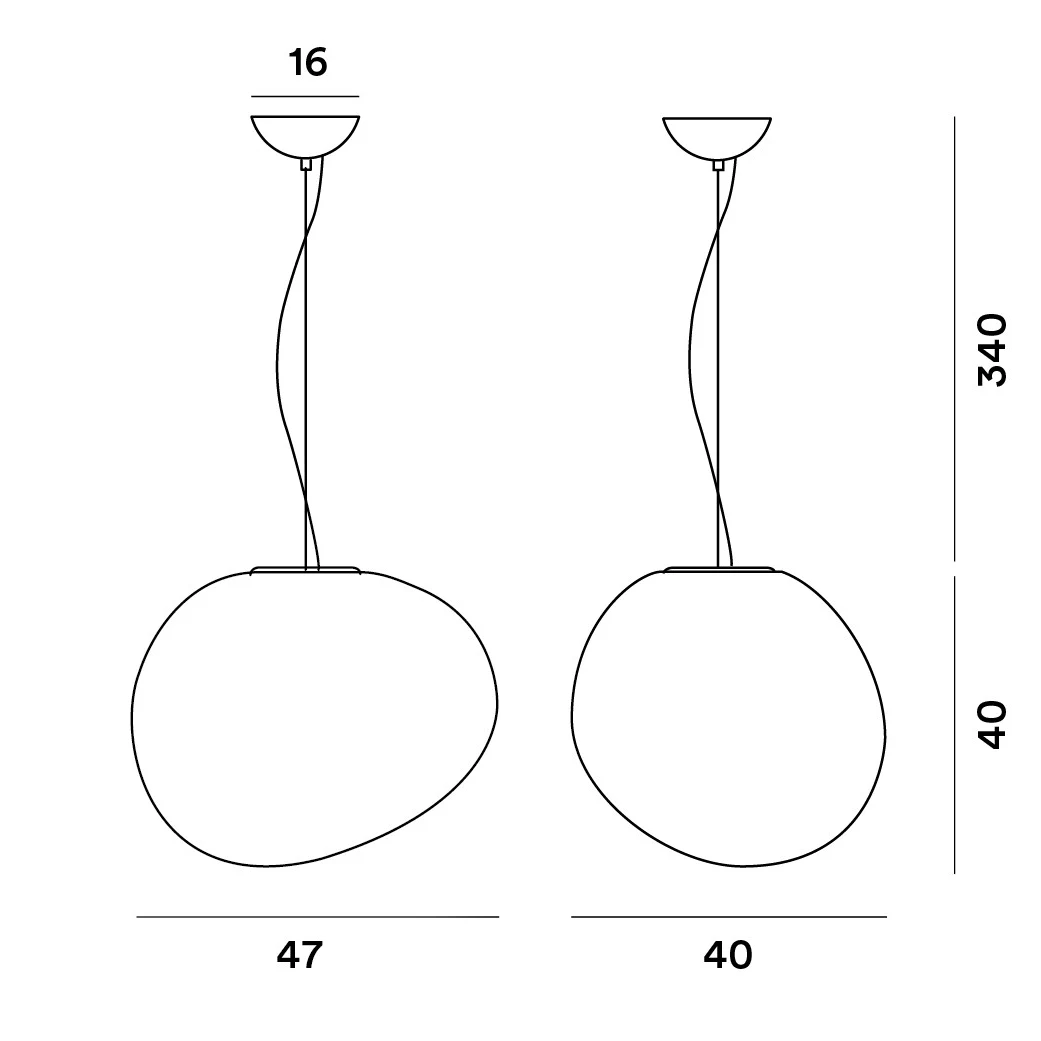 Gregg Grande - Foscarini - lampa wisząca – zdjęcie 6