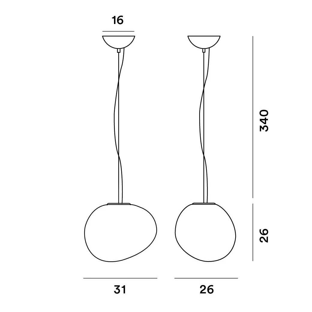 Gregg Media - Foscarini - lampa wisząca – zdjęcie 6