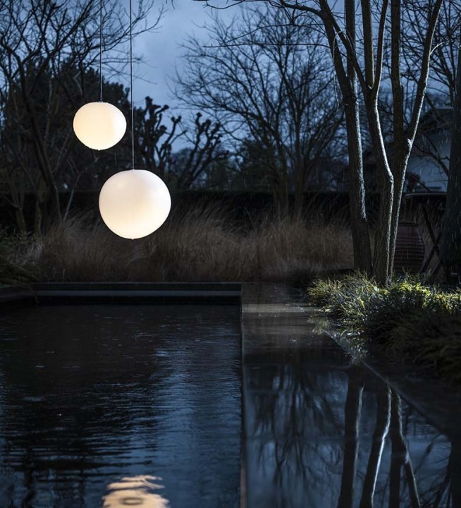 Gregg Outdoor Terra Poly Media - Foscarini - lampa stojąca zewnętrzna – zdjęcie 3