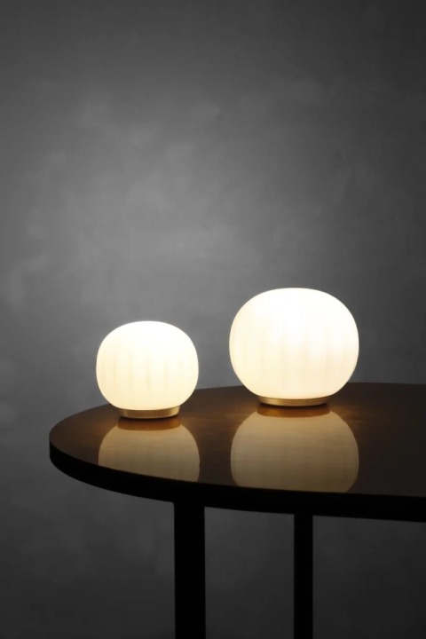 Lita Ø 30 cm - z podstawą - Luceplan - lampa stołowa – zdjęcie 5