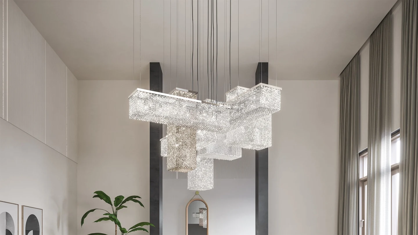 CUBO COMBO PL 100 SQ - Masiero - plafon – zdjęcie 4