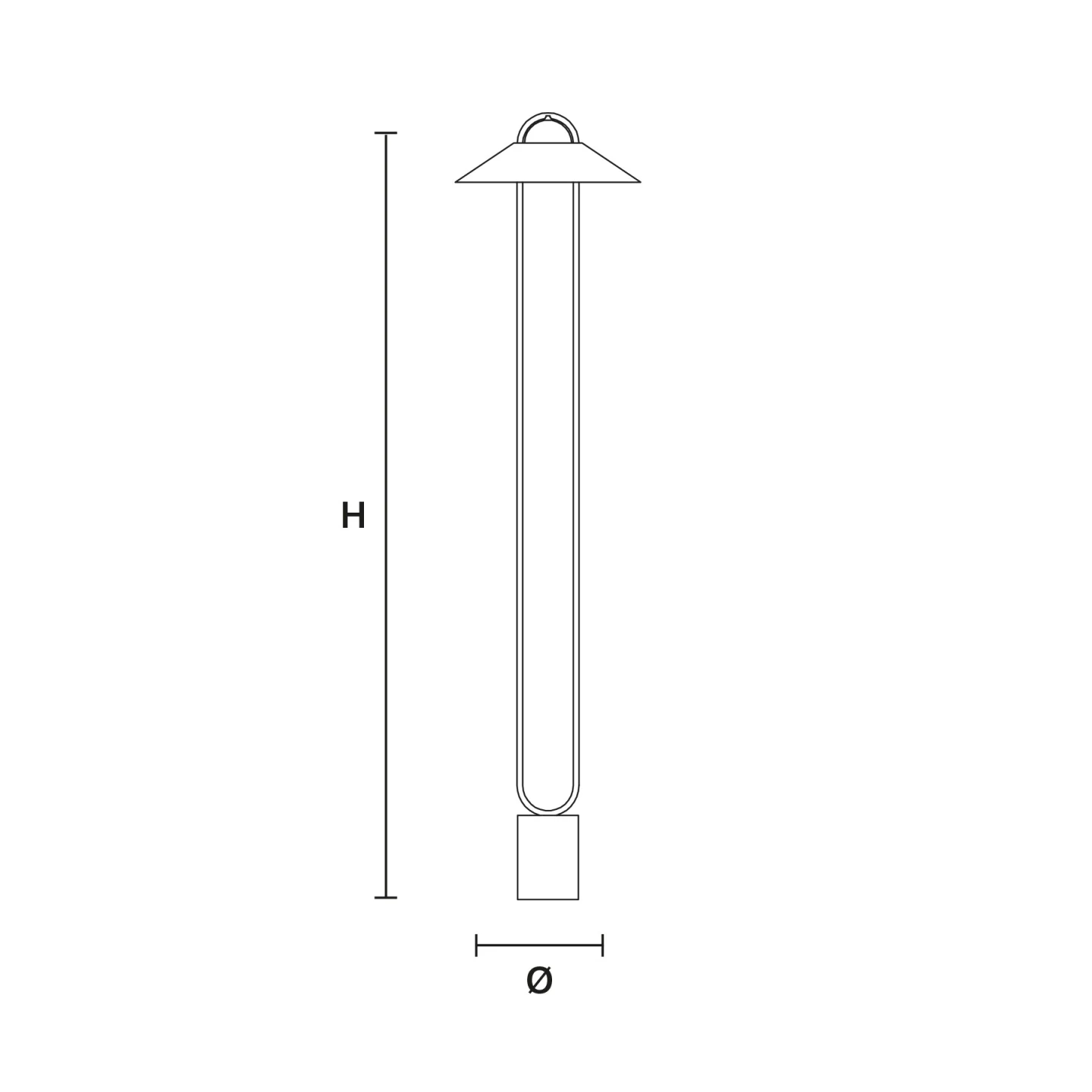 Luppiter Stl 1 33 - Masiero - lampa stojąca – zdjęcie 2