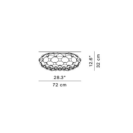 Mesh - Luceplan - plafon – zdjęcie 5