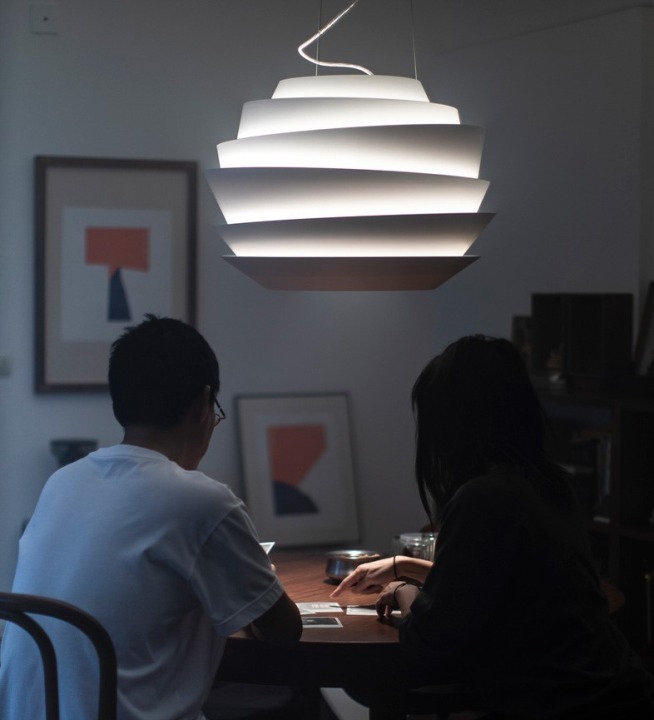 Le Soleil - Foscarini - lampa wisząca – zdjęcie 5