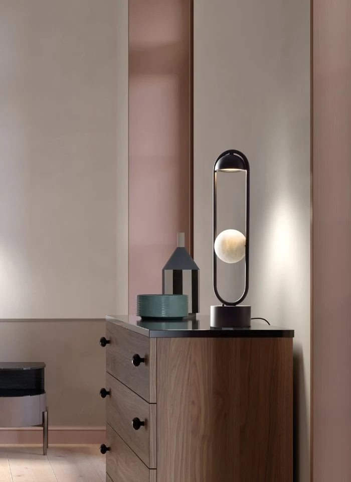 Luppiter Tl 1 11 Alabaster - Masiero - lampa stołowa