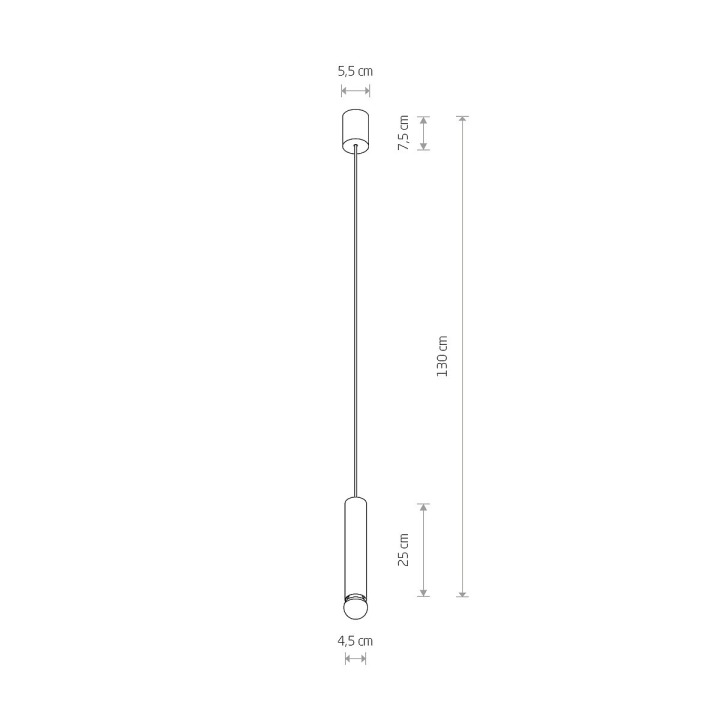Lampa wisząca BATON M - Nowodvorski – zdjęcie 7