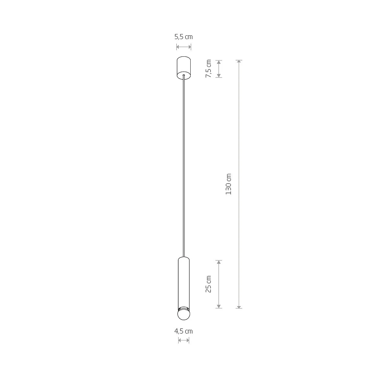 Lampa wisząca BATON M - Nowodvorski – zdjęcie 7