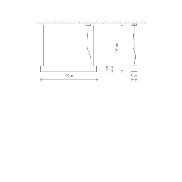 Lampa wisząca SOFT LED 90X6 - Nowodvorski – zdjęcie 6