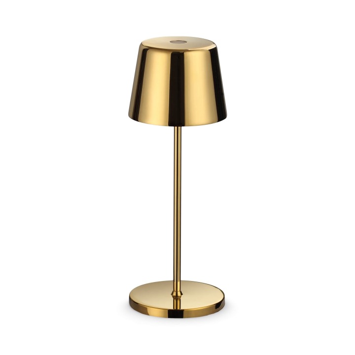 Cute TL - Ideal Lux - lampa przenośna zewnętrzna – kolor Złoty (nr kat. 346939)
