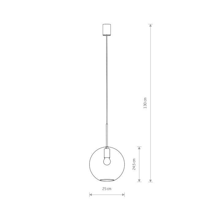 Lampa wisząca SPHERE L - Nowodvorski – zdjęcie 6