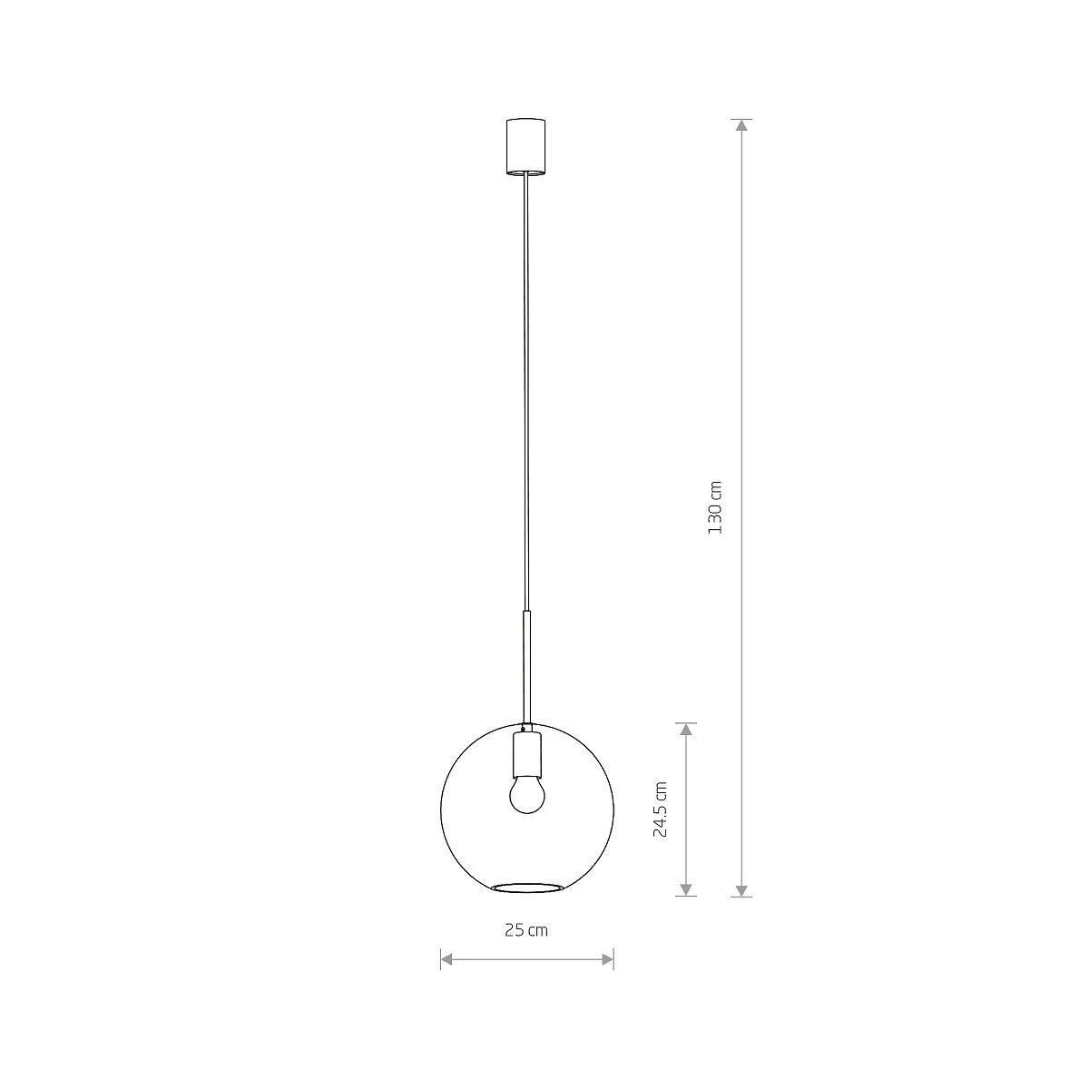 Lampa wisząca SPHERE L - Nowodvorski – zdjęcie 6