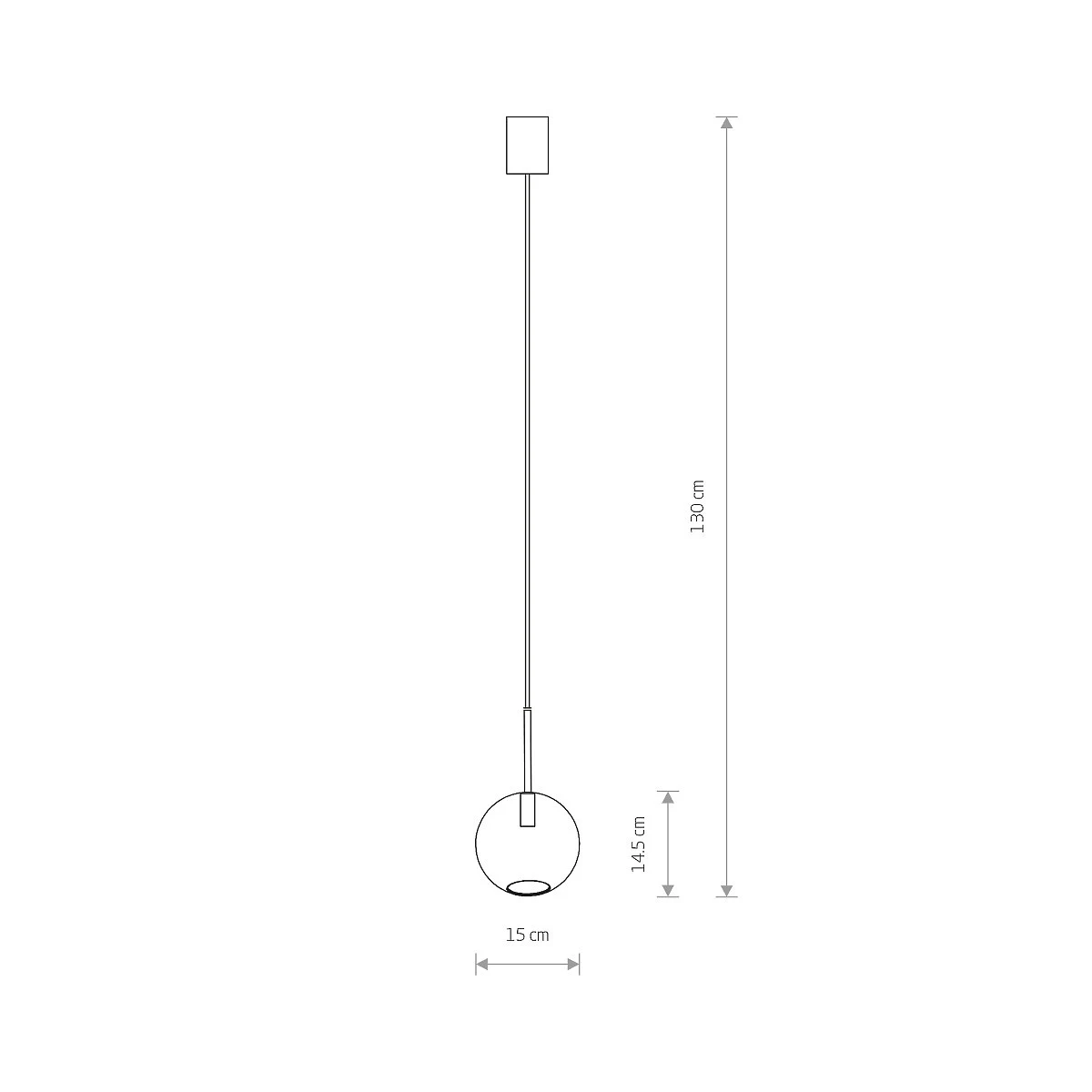 Lampa wisząca SPHERE S - Nowodvorski – zdjęcie 6