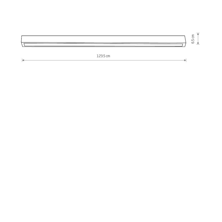Plafon STRAIGHT LED CEILING L - Nowodvorski – zdjęcie 3