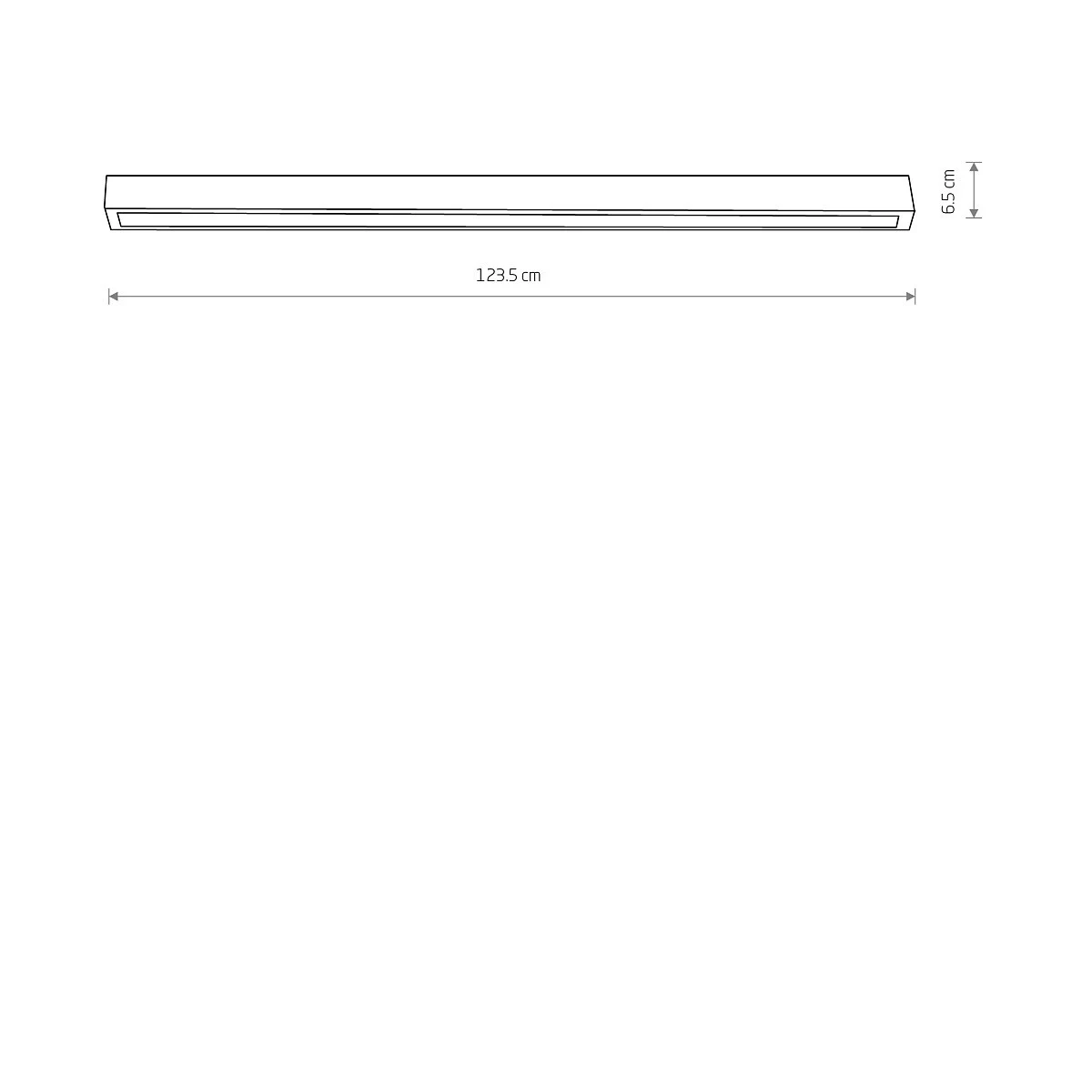 Plafon STRAIGHT LED CEILING L - Nowodvorski – zdjęcie 3