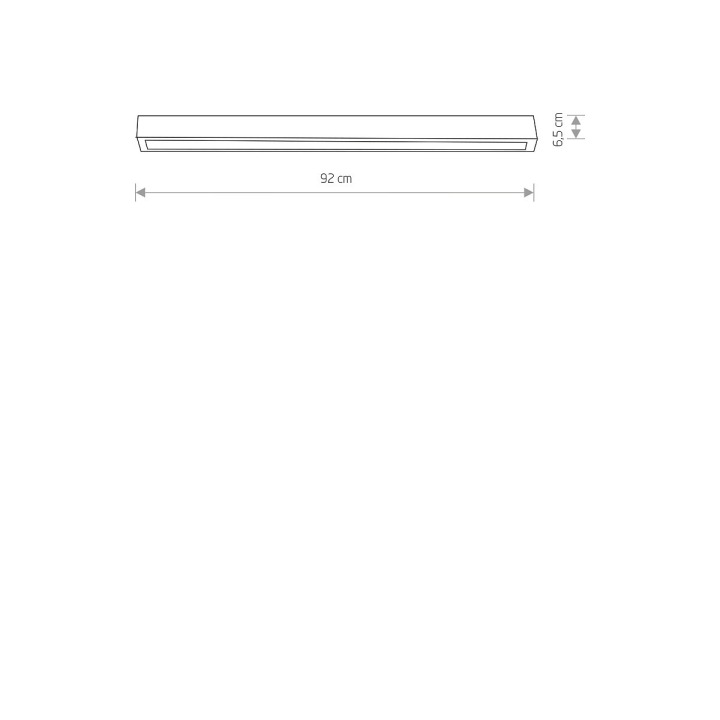 Plafon Straight Led Ceiling M - Nowodvorski – zdjęcie 3
