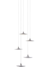 Luna Set 5 - Zieta - zestaw 5 × lampa stołowa – kolor Inox Polished (nr kat. ZE-LUNA-SET5-INX-30)