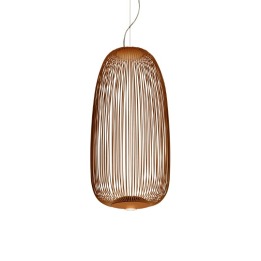 Spokes 1 Ambient - Foscarini - lampa wisząca – kolor Miedziany (nr kat. FN2640071AM_80)