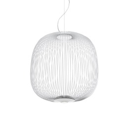 Spokes 2 Ambient - Foscarini - lampa wisząca – kolor Biały (nr kat. FN2640072AM_10)