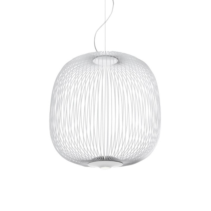 Spokes 2 Ambient - Foscarini - lampa wisząca – kolor Biały (nr kat. FN2640072AM_10)