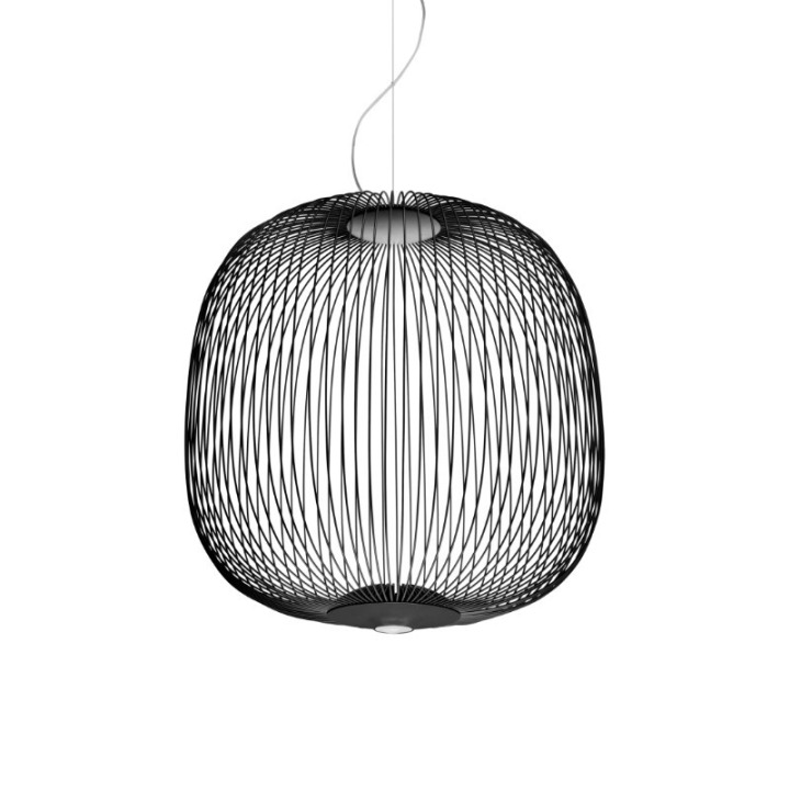 Spokes 2 Ambient - Foscarini - lampa wisząca – kolor Czarny (nr kat. FN2640072AM_20)