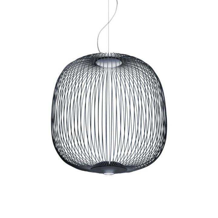 Spokes 2 Ambient - Foscarini - lampa wisząca – kolor Grafitowy (nr kat. FN2640072AM_22)