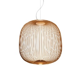 Spokes 2 Ambient - Foscarini - lampa wisząca – kolor Miedziany (nr kat. FN2640072AM_80)