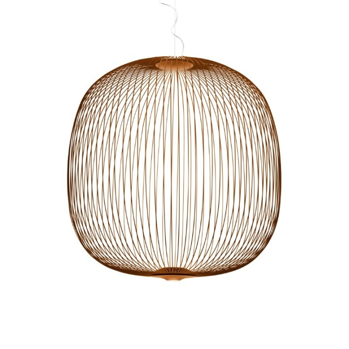 Spokes 2 Large Ambient - Foscarini - lampa wisząca – kolor Miedziany (nr kat. FN2640172AM_80)
