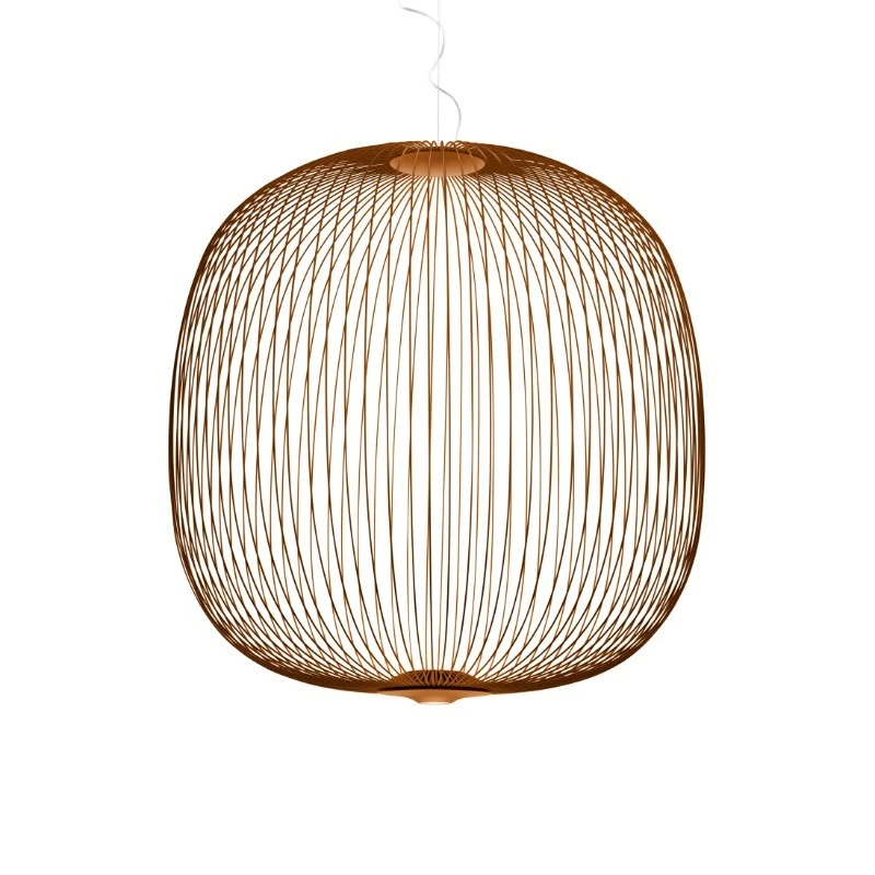 Spokes 2 Large - Foscarini - lampa wisząca – kolor Miedziany (nr kat. FN2640172R1_80)