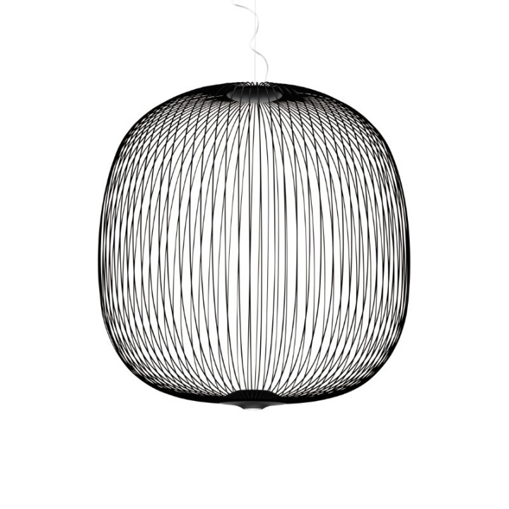 Spokes 2 Large - Foscarini - lampa wisząca – kolor Czarny (nr kat. FN2640172ML_20)