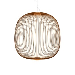 Spokes 2 Large - Foscarini - lampa wisząca – kolor Miedziany (nr kat. FN2640172ML_80)