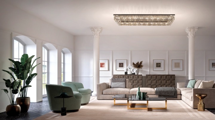 PALLADIO PL 26/200/18 RC - Masiero - plafon – zdjęcie 3