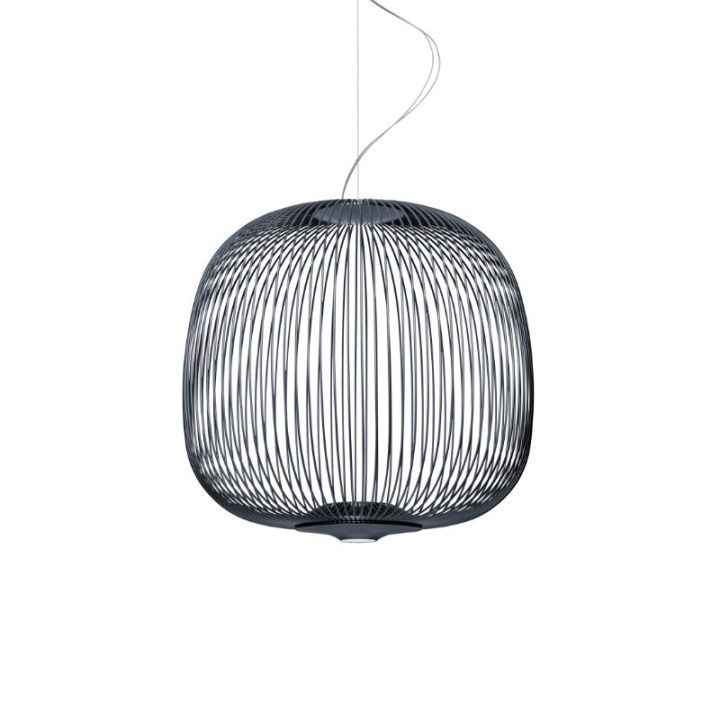Spokes 2 Midi - Foscarini - lampa wisząca – kolor Grafitowy (nr kat. FN2640272_22)