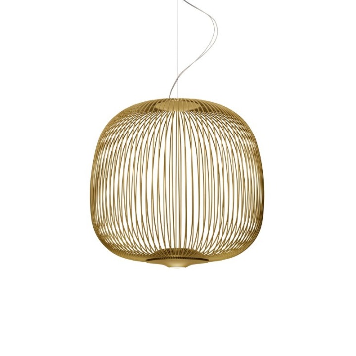 Spokes 2 Midi - Foscarini - lampa wisząca – kolor Złoty (nr kat. FN2640272_71)