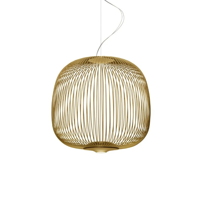 Spokes 2 Midi - Foscarini - lampa wisząca – kolor Złoty (nr kat. FN2640272_71)