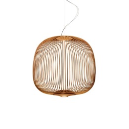 Spokes 2 Midi - Foscarini - lampa wisząca – kolor Miedziany (nr kat. FN2640272ML_80)