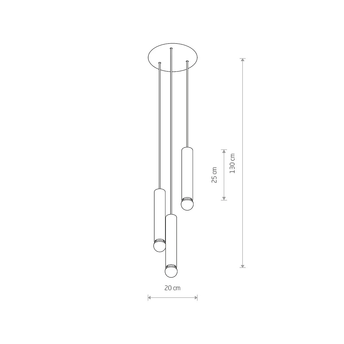 Lampa wisząca BATON III - Nowodvorski – zdjęcie 8