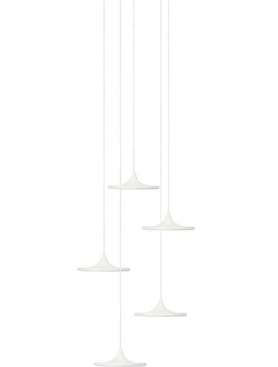 Luna Set 5 - Zieta - zestaw 5 × lampa stołowa – kolor White Matt 9010 (nr kat. ZE-LUNA-SET5-WHT-30)