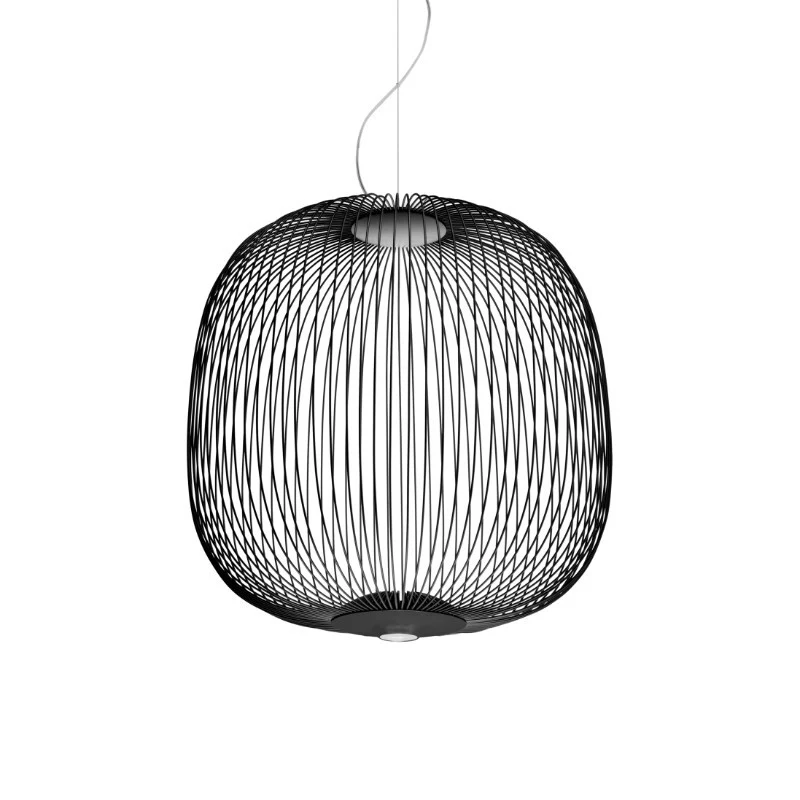Spokes 2 - Foscarini - lampa wisząca – kolor Czarny (nr kat. FN2640072R1_20)