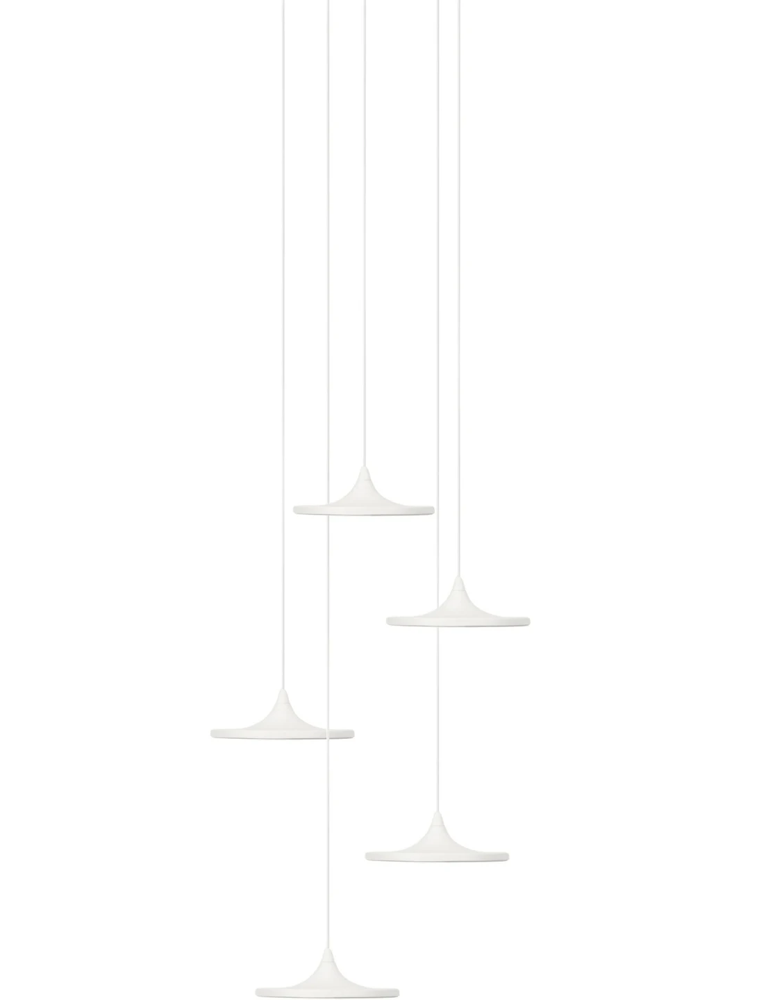 Luna Set 5 - Zieta - zestaw 5 × lampa stołowa – kolor White Matt 9010 (nr kat. ZE-LUNA-SET5-WHT-40)