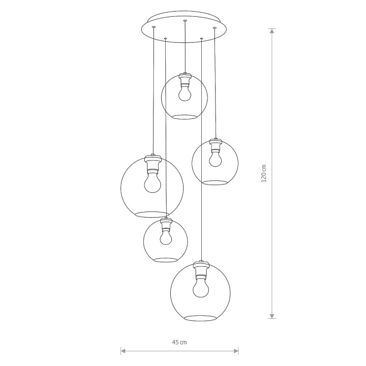 Lampa wisząca VETRO V - Nowodvorski – zdjęcie 4