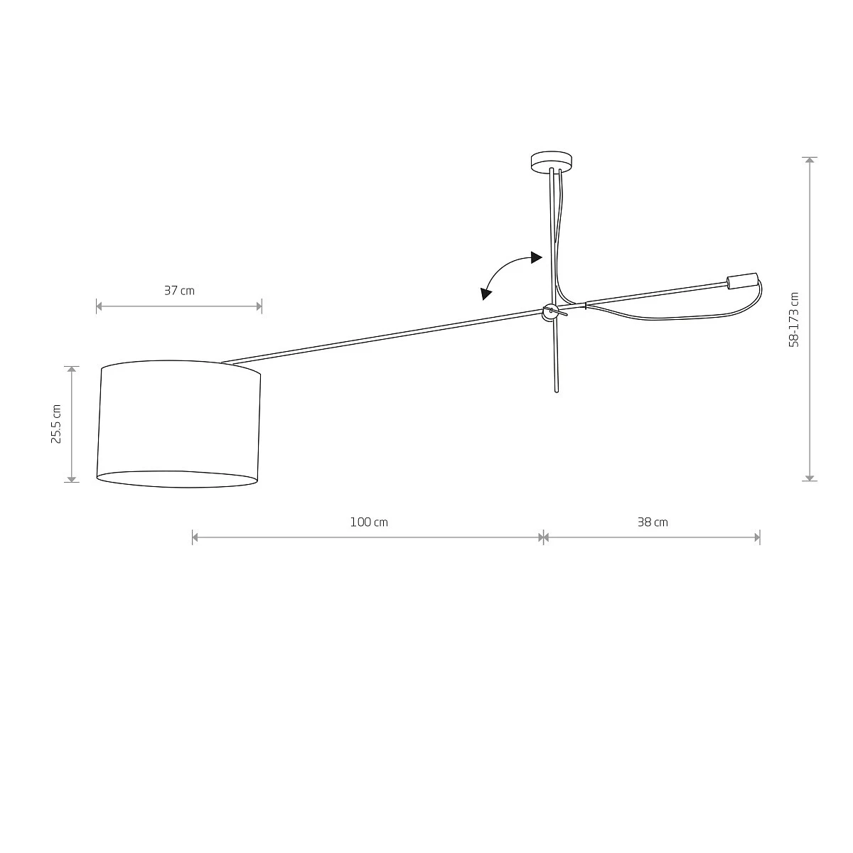 Lampa wisząca VIPER I - Nowodvorski – zdjęcie 3
