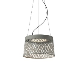 Twiggy Grid Outdoor Sospensione - Foscarini - lampa wisząca zewnętrzna – kolor Greige (nr kat. FN290007_25)